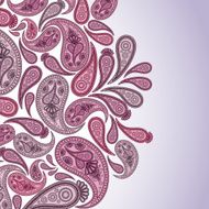 Paisley background with a space for your text N4