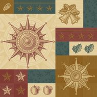 Retro Christmas Pattern N4