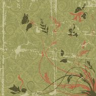 Retro floral background N31
