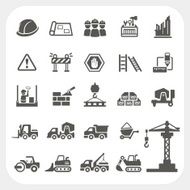 Construction Icons Set N12
