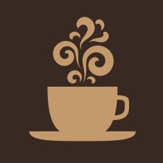 Cup with floral vintage design elements N3