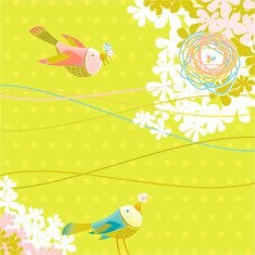 Spring Birds N12