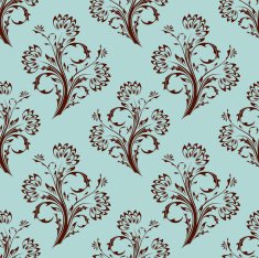 Seamless floral background N391