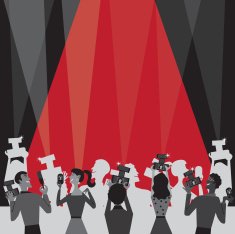 Hollywood Movie Award Party with Red Carpet