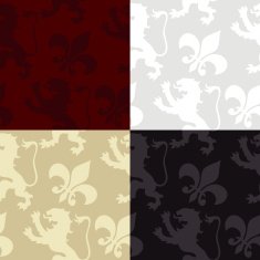 Seamless medieval pattern N2