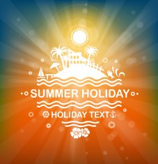 retro holiday backround