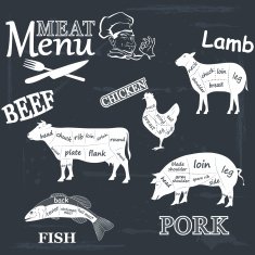 Meat menu N3