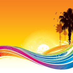 Summer flow background N2