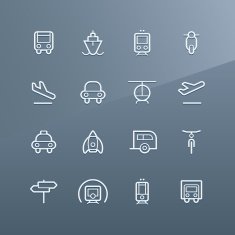 Vehicle icons - Linea series N2