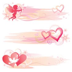 Valentine&rsquo;s Day banners N9