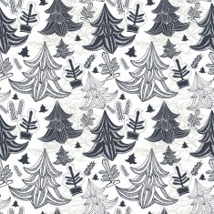Seamless background with christmas trees N2