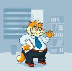 Bossy cat