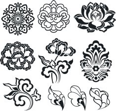 Floral Design Set N6