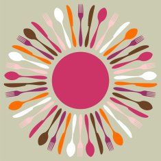 Cutlery contemporary pattern