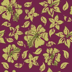 grunge floral seamless background N3