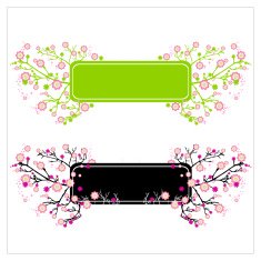 Floral background N1407