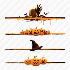 Halloween design elements N13