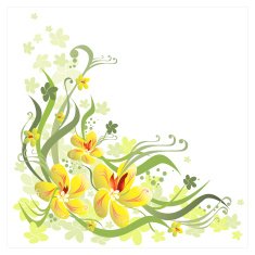 Floral background N1410