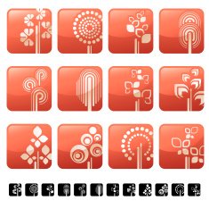 Tree buttons