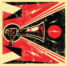 Megaphone Sign N2