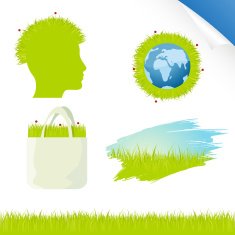 Grassy earth