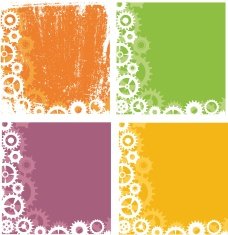 Grunge Gear Banner