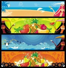 Tropical Banners N6