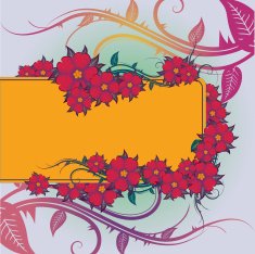 abstract floral backround