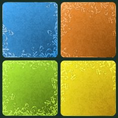 Floral banners N21