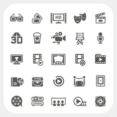 Movie Icons Set N4