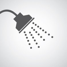 shower spray symbol