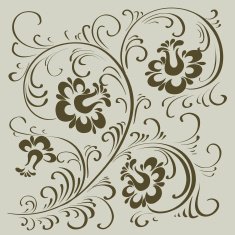 Decorative ornament Vector N12