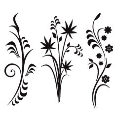 Floral Design Series Japanese style N19