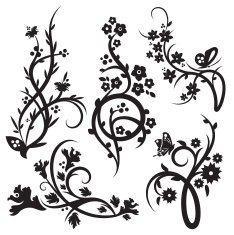 Floral Design Series Chinese style N19