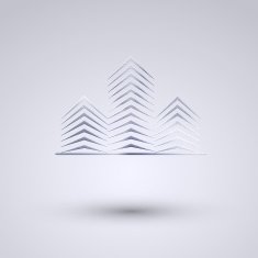 Vector full metal icon on blue background Eps10 N32