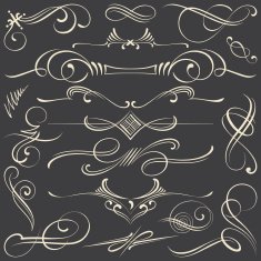 Chalk Vignettes and Dividers