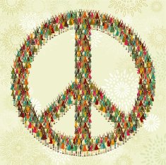 Peace symbol of children N2