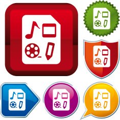 icon series multimedia