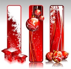 Three Christmas banners N3
