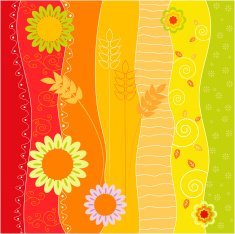 Floral summer background N3