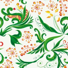 Seamless floral background N396