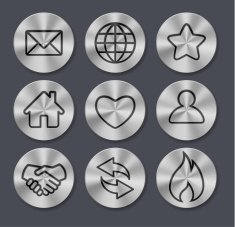 Metal Buttons N3