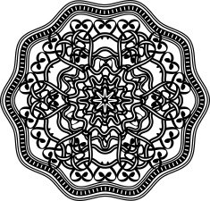Vector ornament N33