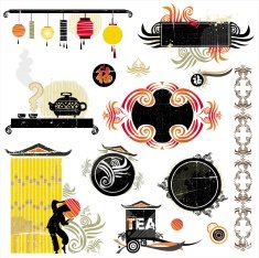 Asian design elements