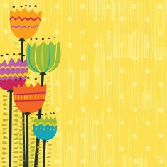 Funky flowers N6