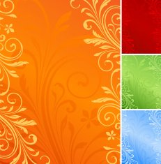 Floral background N1443