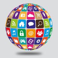 Application Icons Sphere