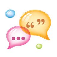 Speech bubbles N124