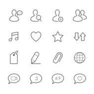 Social Media Icons N133