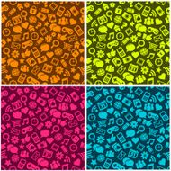 Seamless Social Media Patterns N2